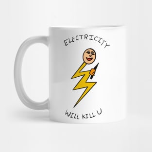 Beware of Electricity Mug